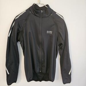 Gore Windstopper Soft Shell biking jacket, windproof black, women's medi…